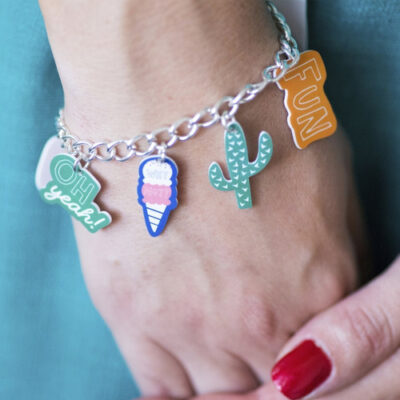 Hojas mágicas de plástico encogible Silhouette blanco